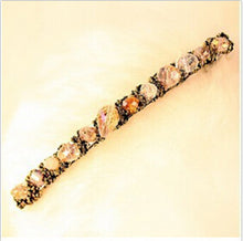 Headwear Hair Clips Women Girls Korean Crystal Rhinestone Barrette Hairpin Hair Accessory  J4U66
