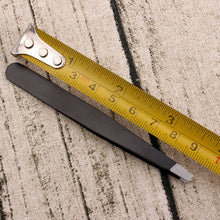 stainless steel slant tip hair removal eyebrow tweezer useful beatiful makeup tool J4U66