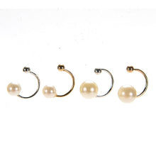 s Sweet Exquisite Double Imitation Peals Ear Cuffs Ear Clamp Ear Clip Earrings for Women Girls Bijoux Gifts J4U66