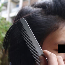 EDC Stainless Steel Polished Medium Tooth Comb Tactical Pocket Outdoor Toos J4U66