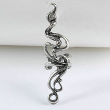 Gothic Punk Style Cool Rock Style Metal Totem Bite Ear Cuff Wrap Earring Stud J4U66