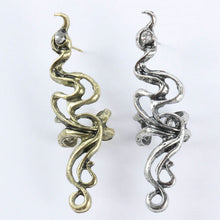 Gothic Punk Style Cool Rock Style Metal Totem Bite Ear Cuff Wrap Earring Stud J4U66