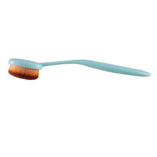 Pro Oval Makeup Brushes Cosmetics Foundation Cream Liquid Powder Blush Pigment Tools J4U66