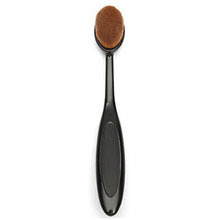 Pro Oval Makeup Brushes Cosmetics Foundation Cream Liquid Powder Blush Pigment Tools J4U66