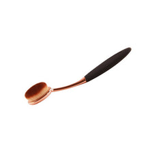 Pro Oval Makeup Brushes Cosmetics Foundation Cream Liquid Powder Blush Pigment Tools J4U66