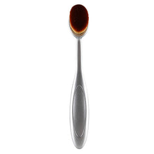 Pro Oval Makeup Brushes Cosmetics Foundation Cream Liquid Powder Blush Pigment Tools J4U66