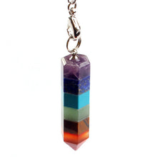 Reiki Energy Chakra Hexagonal Crystal Necklaces Pendants Natural Crystal Healing J4U66
