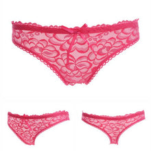 Sexy Floral Lace Underwear Panties Low-waist Briefs Thongs Knickers Femme Lingerie J4U66