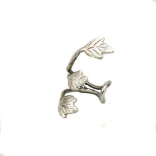 Silver Jewelry Gothic Punk Leaf Earrings for Women Ear Cuff Clips Wrap No Piercing boucle d'oreille J4U66
