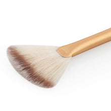 Slim Fan Shape Makeup Brushes Powder Concealer Blending Finishing Highlighter Highlighting Nail Art Brush Beauty Tool J4U66