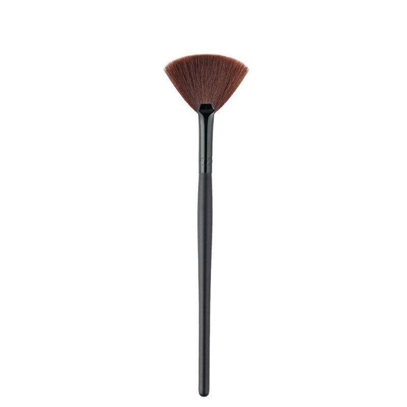 Slim Fan Shape Makeup Brushes Powder Concealer Blending Finishing Highlighter Highlighting Nail Art Brush Beauty Tool J4U66