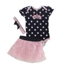 1 Set born Infant Baby Girl Clothing Polka Dot Headband + Romper + TUTU Outfit Clothes 3pcss SetsJFY66