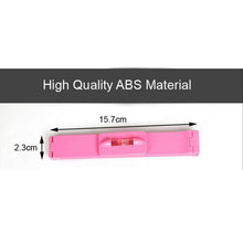 1 Set Women Girls Kids Bangs Hair Clip Accessories Cutting Tools DIY Bangs Clippers Trimmer Level Instrument Ruler J4U66