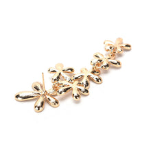 jewelry drop snowflake earring Full crystal stone dangle earring long drop earrings for women J4U66