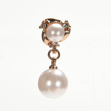 imitation pearl earrings women double created simulated pearl ear stud earrings for women  J4U66
