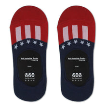 Unisex Flag Shallow Mouth Invisible Boat Professional Socks Women's Socks Mountaineering Socks J4U66