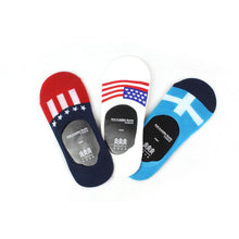 Unisex Flag Shallow Mouth Invisible Boat Professional Socks Women's Socks Mountaineering Socks J4U66