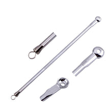 Acne Blemish Pimple Extractor Tool Blackhead Comedone Remover Color Silver Plated PE3 J4U66