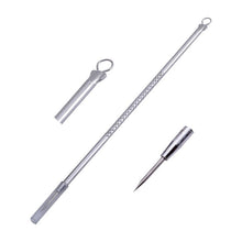 Acne Blemish Pimple Extractor Tool Blackhead Comedone Remover Color Silver Plated PE3 J4U66