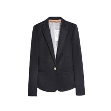 Casual Slim Solid Women Suit Blazer Women Candy Color Jacket Coat Single Button Work Suit Outwear With Lining Vogue J4U66
