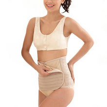 Women bullet breathable postpartum belly belted waist slimming Prevent gastroptosis body shaper belt J4U66