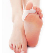1 x Pair Silicone Gel Pad Bunion Toe Protector Separator Straightener Corrector Feet Care Nail Tools J4U66