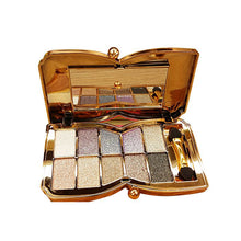 10 Colors Diamond Glitter Eyeshadow Eye Shadow Palette Makeup Cosmetic Brush Set Tools Paleta De Maquiagem PY2 J4U66