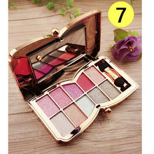 10 Colors Diamond Glitter Eyeshadow Eye Shadow Palette Makeup Cosmetic Brush Set Tools Paleta De Maquiagem PY2 J4U66