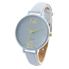 10 Colors Women Bracelet Watch Geneva Famous brand Ladies Faux Leather Analog Quartz Wrist Watch Clock Women relojes mujer J4U66