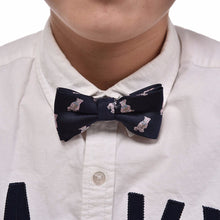 10 Designs Kids Tie Cute Lovely Sunflower Stripe Dot Bear Spiderman Print Adjustable Bowtie Classic Children Bow Tie J4U66