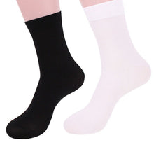 10 Pairs Bamboo Fiber Men Boy Middle Socks Breathable Socks Free Size Y8 J4U66