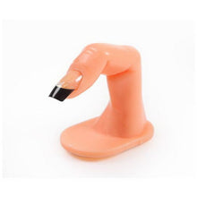 10 Pieces Practice Fake Finger Model For Hand Manicure Nail Art Training Display Nail Art Equipment Tools J4U66
