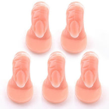 10 Pieces Practice Fake Finger Model For Hand Manicure Nail Art Training Display Nail Art Equipment Tools J4U66