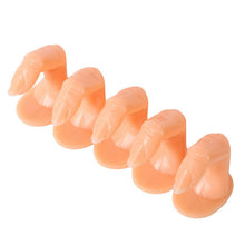 10 Pieces Practice Fake Finger Model For Hand Manicure Nail Art Training Display Nail Art Equipment Tools J4U66