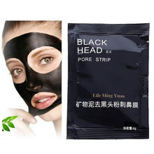 10pcs black face skin care suction mask nose blackhead remover acne treatment mask peeling peel off black head mud facial mask J4U66