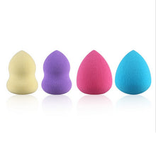 10 pieces pack makeup foundation sponge make up brush set powder smooth beauty make up tool color random J4U66