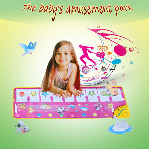 100 * 3 CM Baby Toys Music Play Mats Piano Music Carpet Blanket Educational Learning Mat Touch Kids Toys J4U66