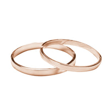 100% titanium steel plated 18K gold bracelet smooth surface lovers bracelets bangle for woman and man worn daily J4U66