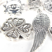 100Pcs Tibetan Silver Mix Charm Pendants Jewelry J4U66