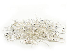 100Pcs Women Earring Fish Hook Coil Ear Wire for Jewelry Women Jewelry 4 Colors Golden Silver Black Dark Bronze Colors J4U66