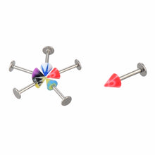 100Pcs Women Body Jewelry Eyebrow Navel Belly Lip Tongue Nose Piercing Bar Ring Jewelry J4U66