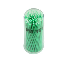 100pc Eyelash Extension Micro Brushes Disposable Individual Applicators Mascara  J4U66