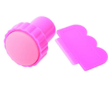 10pc Plastic Nail Art Soak Off Cap Clip UV Gel Polish Remover+Stamping Stamp Set+Stamp Stamping Plates Manicure Template J4U66