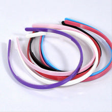10PCS Headbands Plastic hairbands Ladies/Girls/Kids Simple Style Hair Hoops Teeth candy color J4U66