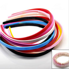 10PCS Headbands Plastic hairbands Ladies/Girls/Kids Simple Style Hair Hoops Teeth candy color J4U66