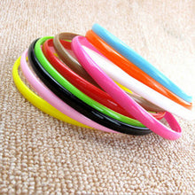 10PCS Headbands Plastic hairbands Ladies/Girls/Kids Simple Style Hair Hoops Teeth candy color J4U66