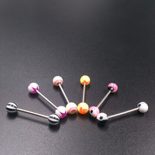 10PCS Mixed Tounge Nipple Ear Rings Bars Barbell Body Piercing Jewelry J4U66