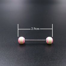 10PCS Mixed Tounge Nipple Ear Rings Bars Barbell Body Piercing Jewelry J4U66