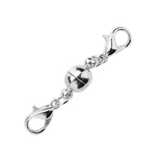 10PCS Silver/Gold Plated Strong Paved Magnetic Clasps Jewelry Findings Magnetic Clasps Lobster Clasps for Necklace and Bracelets J4U66