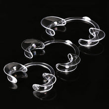 10pcss 3 size C Shape Teeth Whitening Dental Equipment Intraoral Cheek Retractor Lip Mouth Opener Tooth Whitener J4U66